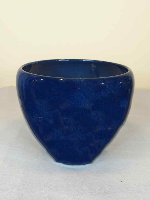 Ceramic Pot - Blue (Medium)